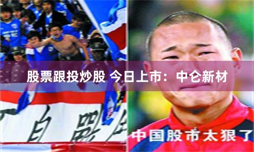 股票跟投炒股 今日上市：中仑新材